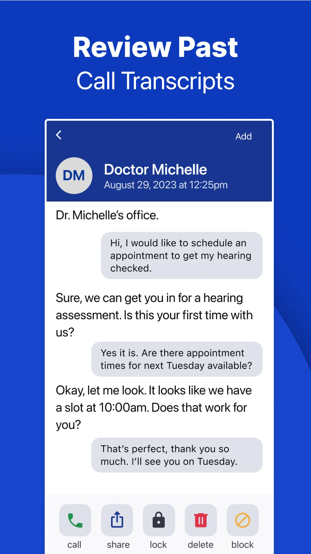 InnoCaption Live Call Captions screenshot