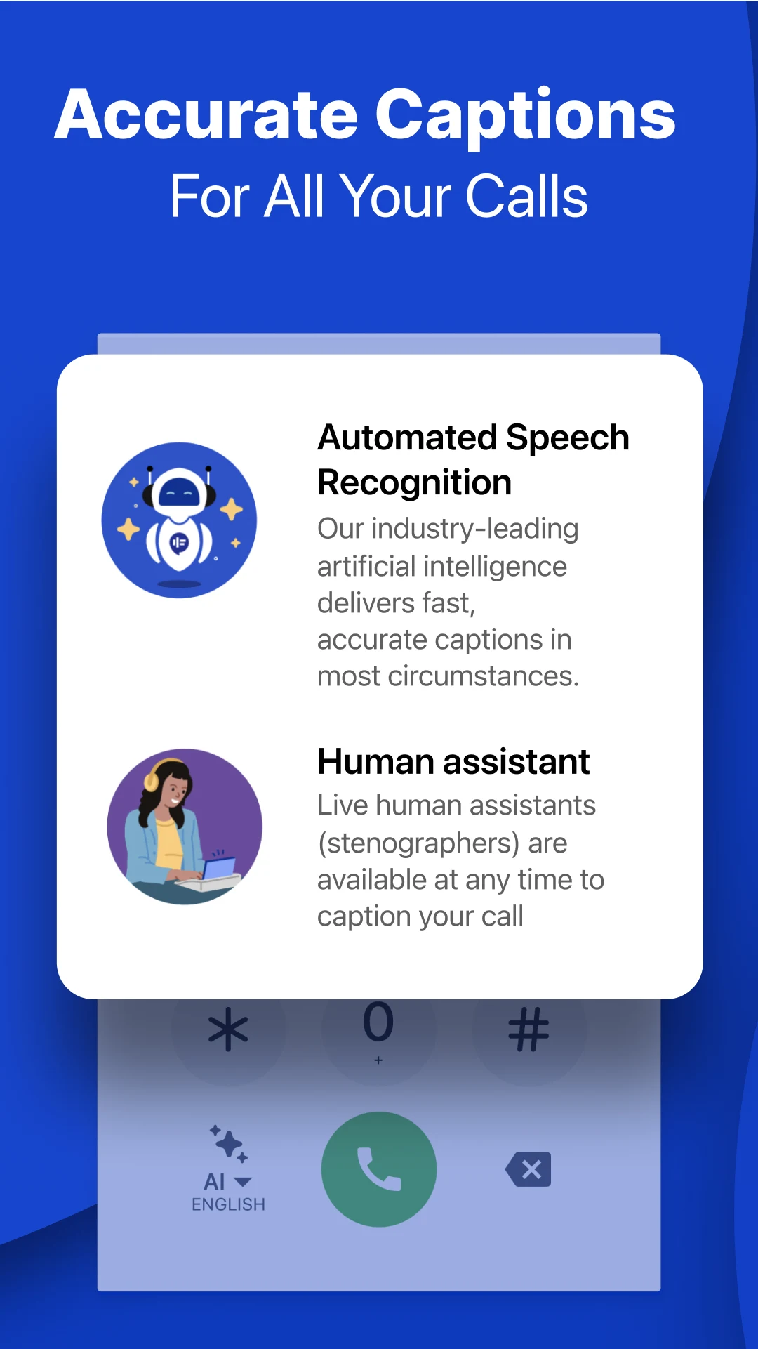 InnoCaption Live Call Captions screenshot